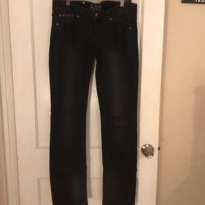 Dark Denim Skinny Leg Jeans